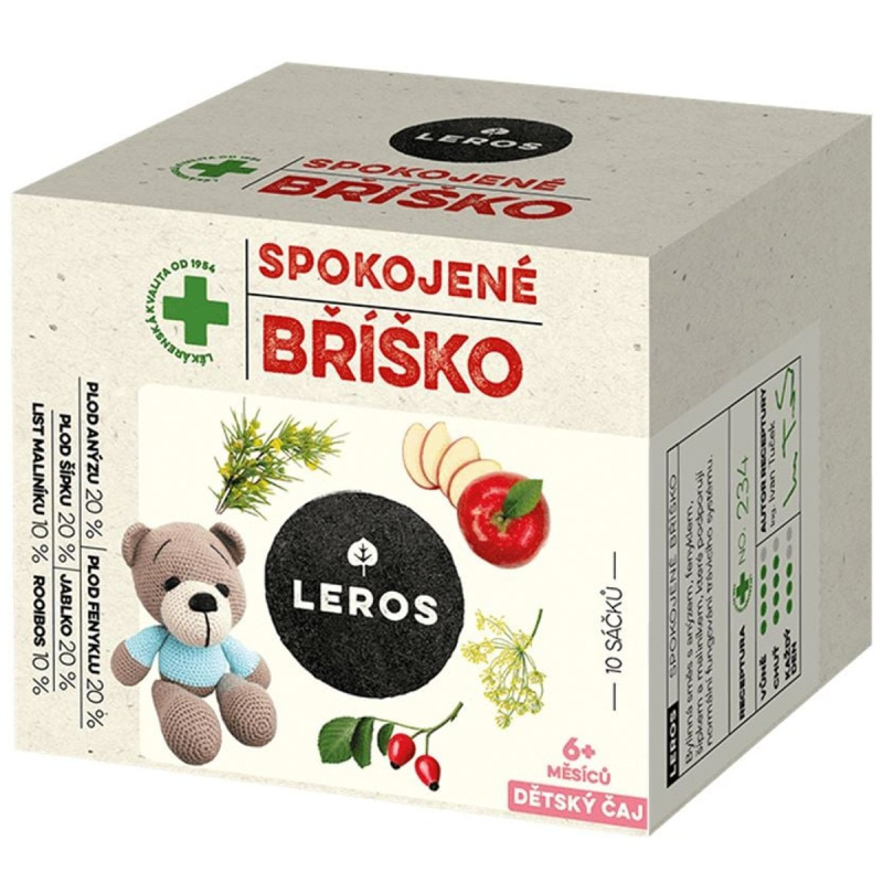 Leros Dětský čaj Spokojené bříško