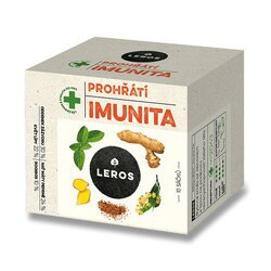 Bylinný čaj Leros Imunita - prohřátí Lípa a zázvor, 10x2 g