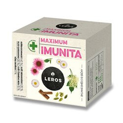 Bylinný čaj Leros Imunita - echinacea a sedmikráska, 10x 1,2 g