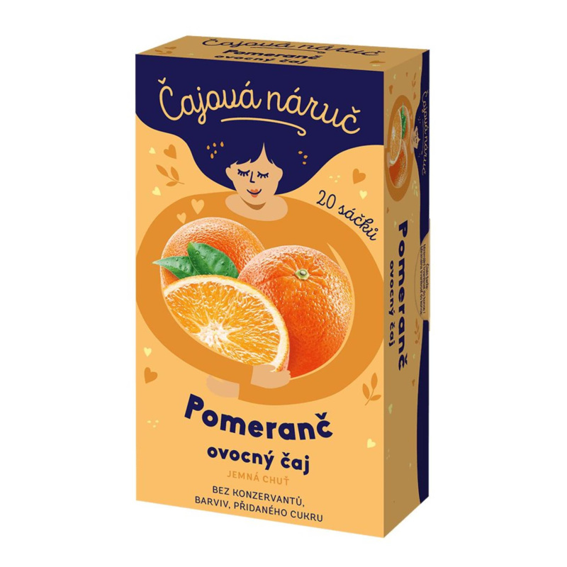 Leros Ovocný čaj Čajová náruč - pomeranč, 20x 1,5g