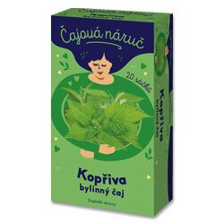 Bylinný čaj Čajová náruč - kopřiva, 20x 1g