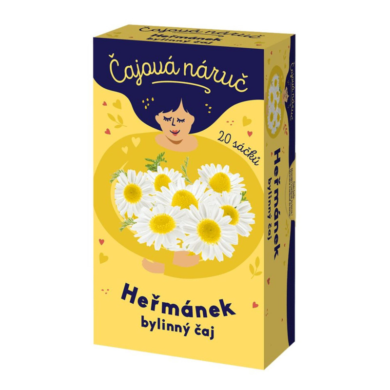 Leros Bylinný čaj Čajová náruč - heřmánek, 20x 1g