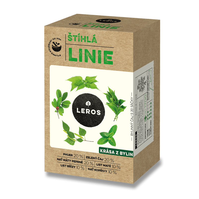 Leros Dobré bytí - bylinný čaj - Štíhlá linie