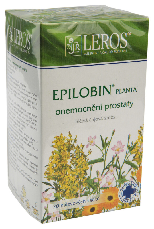 LEROS Epilobin planta léčivý porcovaný čaj 1,5 g 20 sáčků