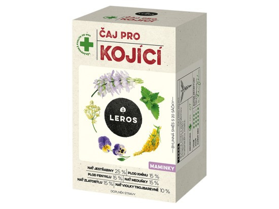 LEROS Čaj pro kojící 20 sáčků