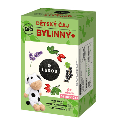 LEROS Dětský čaj bylinný BIO 20 sášků
