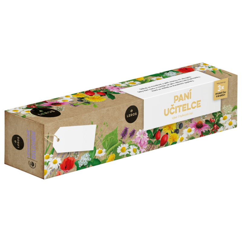LEROS Dárková sada paní učitelce 61 sáčků