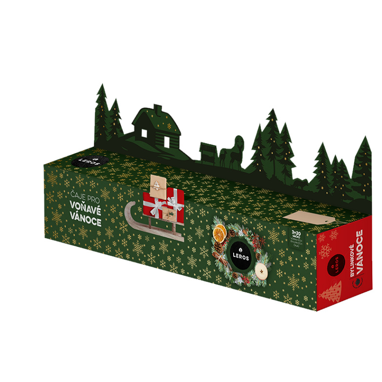 Leros Čaje pro voňavé Vánoce nálevové sáčky 3x20 ks