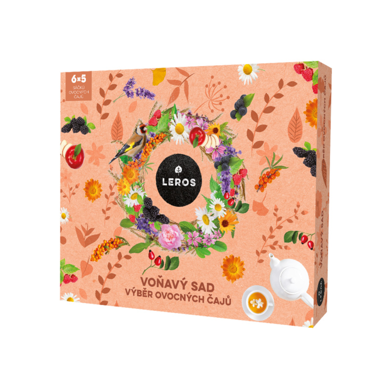 LEROS Voňavý sad výběr ovocných čajů 6 x 5 sáčků