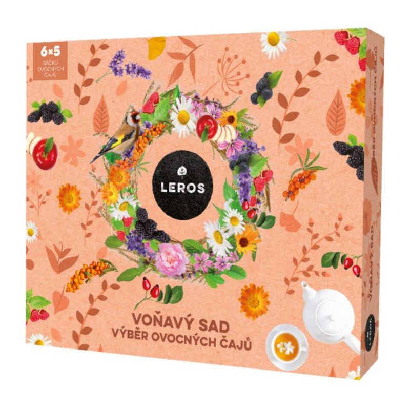 LEROS Voňavý sad výběr ovocných čajů 6 x 5 sáčků
