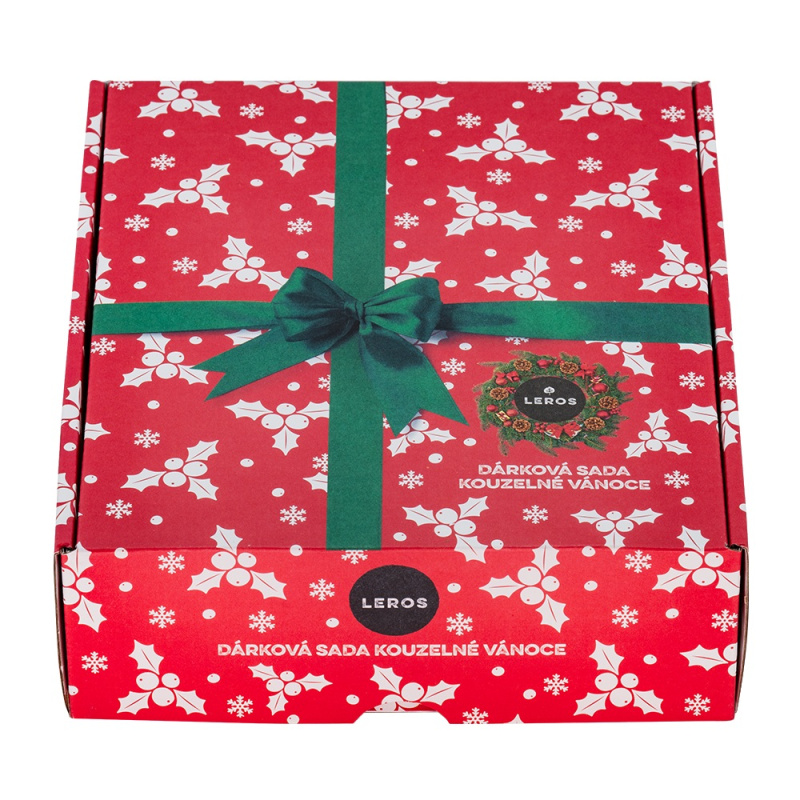 LEROS Dárková sada kouzelná Vánoce 3 kusy