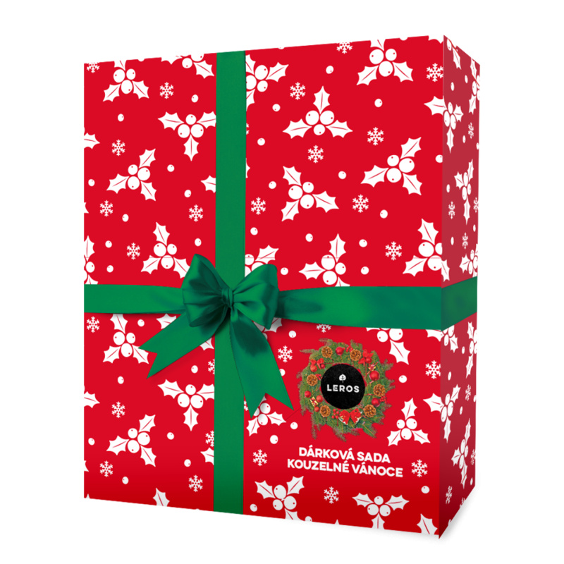 LEROS Dárková sada kouzelná Vánoce 3 kusy