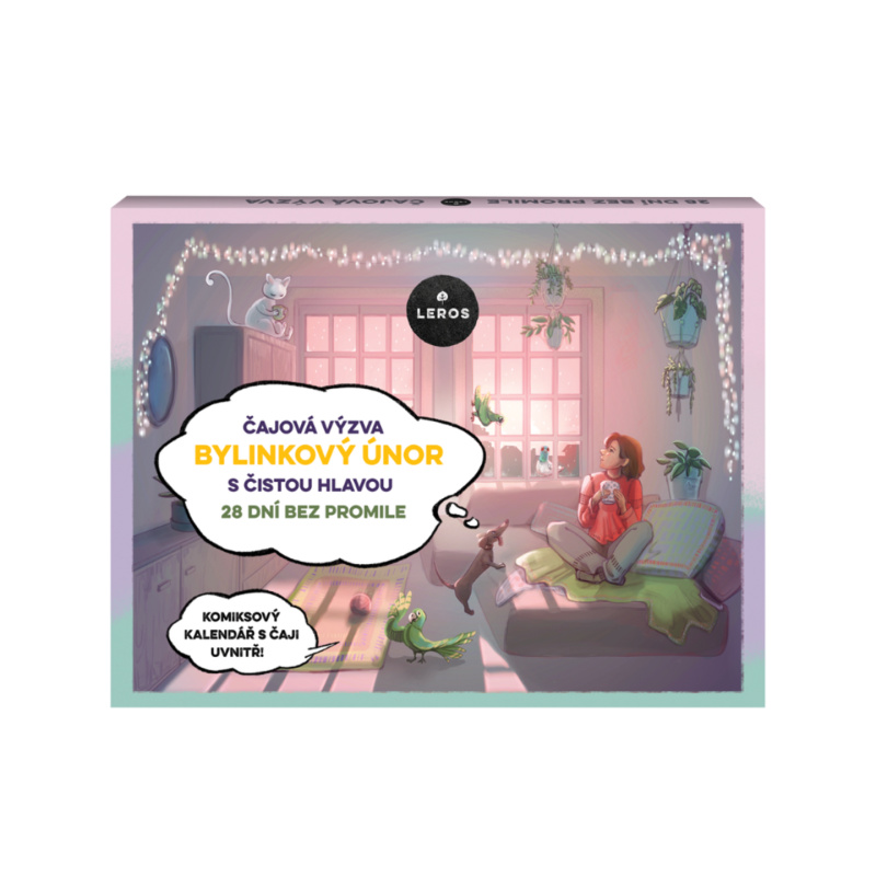 Leros Bylinkový únor s čistou hlavou 29 sáčků