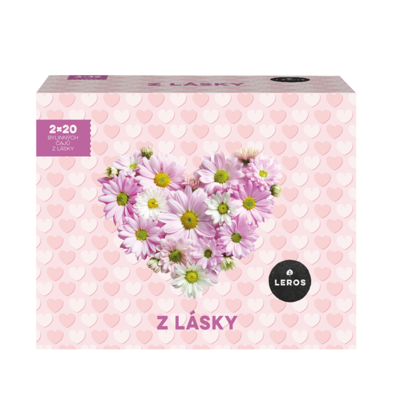 Leros Z lásky porcovaný čaj 2x20 sáčků