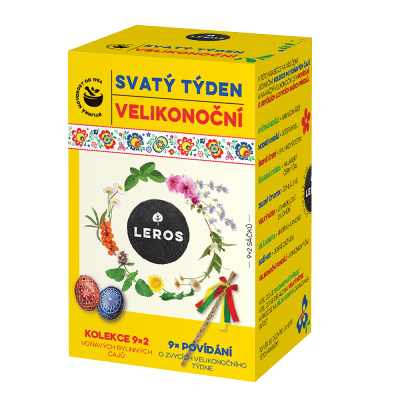 Leros Svatý týden velikonoční porcovaný čaj 9x2 g