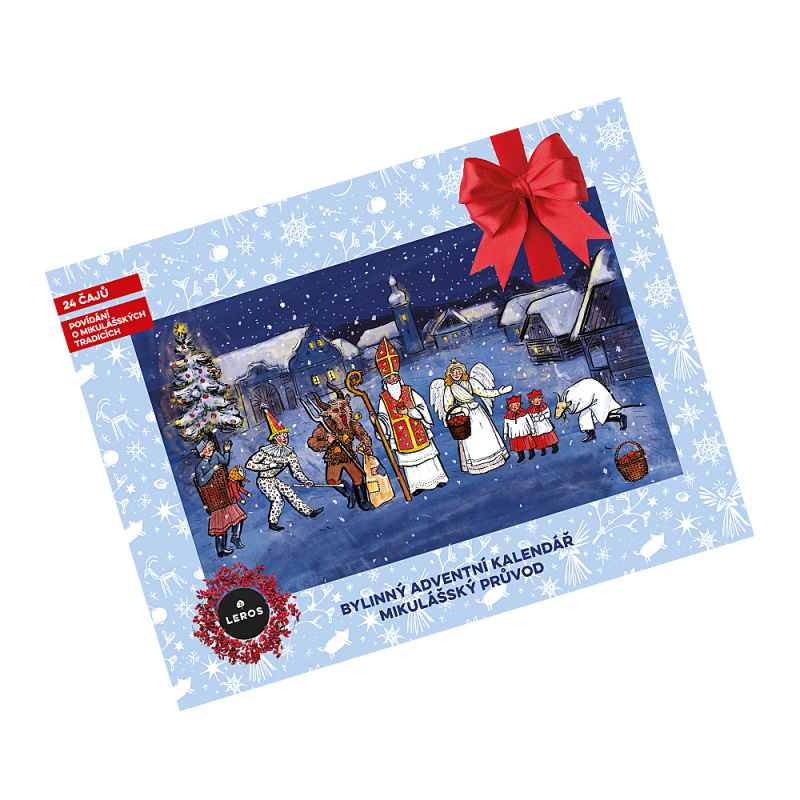 LEROS Bylinný adventní kalendář Mikulášský průvod