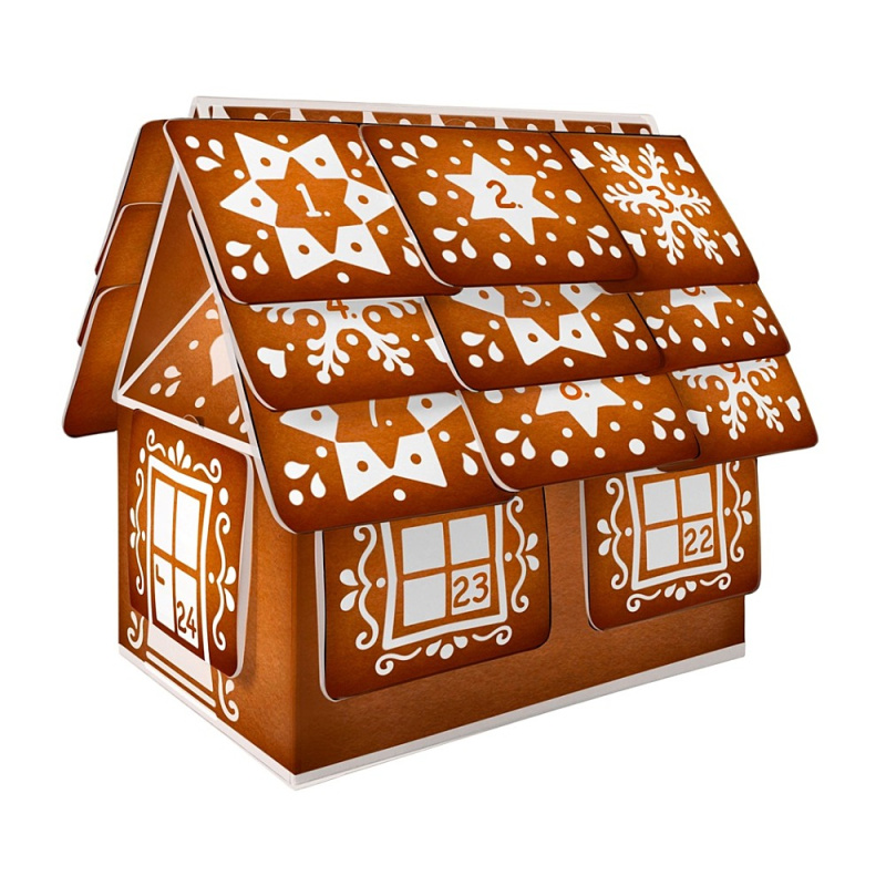 LEROS Bylinný adventní kalendář Chaloupka 24sáčků