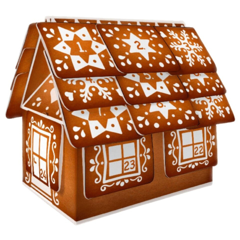 LEROS Bylinný adventní kalendář Chaloupka 24sáčků