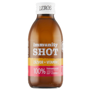 LEROS Immunity shot zázvor + vitamín C 150 ml