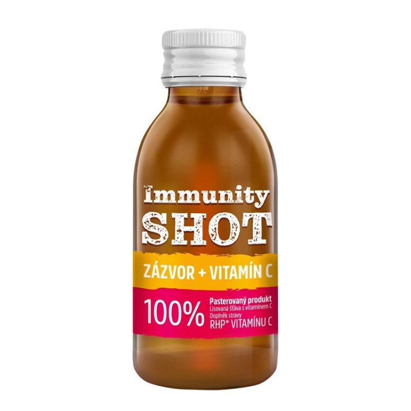 LEROS Immunity shot zázvor + vitamín C 150 ml