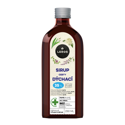 LEROS Sirup cesty dýchací 250 ml