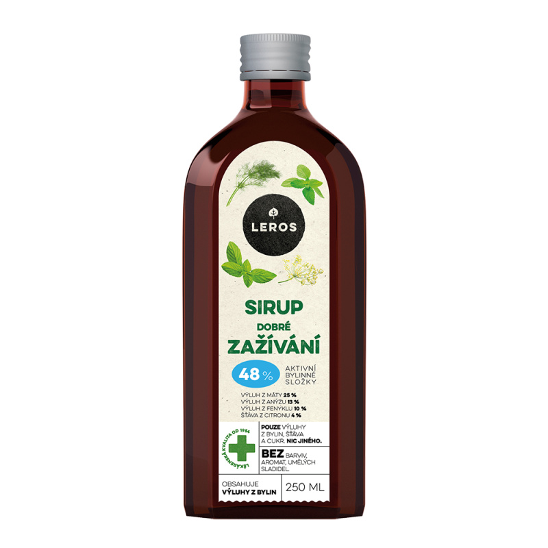 LEROS Sirup dobré zažívání 250 ml