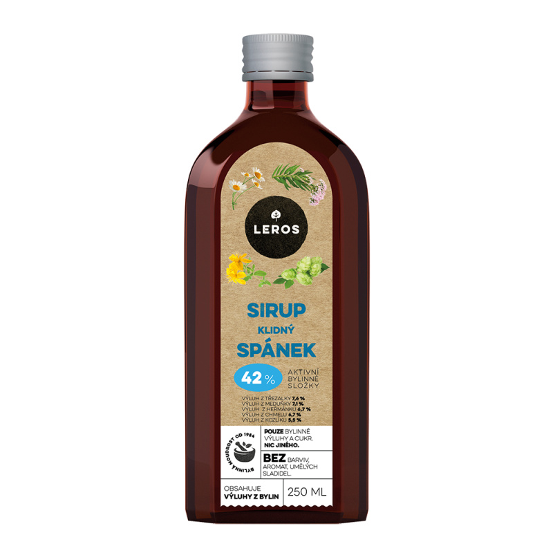 Leros Sirup Klidný spánek 250 ml