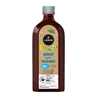 Leros Sirup Klidný spánek 250 ml