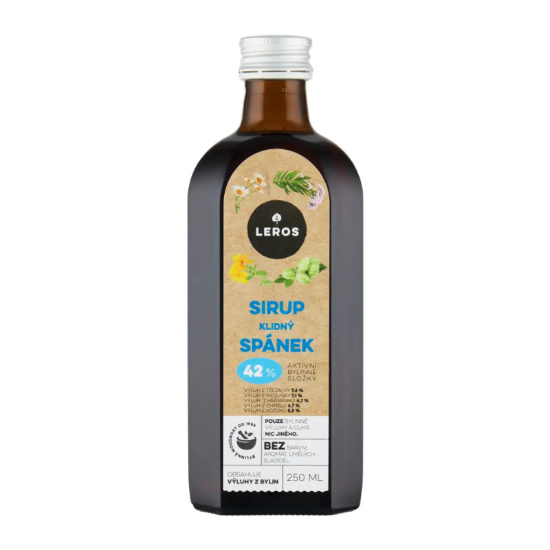 Leros Sirup Klidný spánek 250 ml