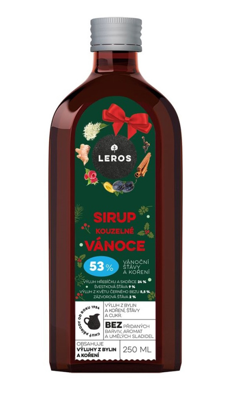 LEROS Sirup kouzelné Vánoce 250 ml
