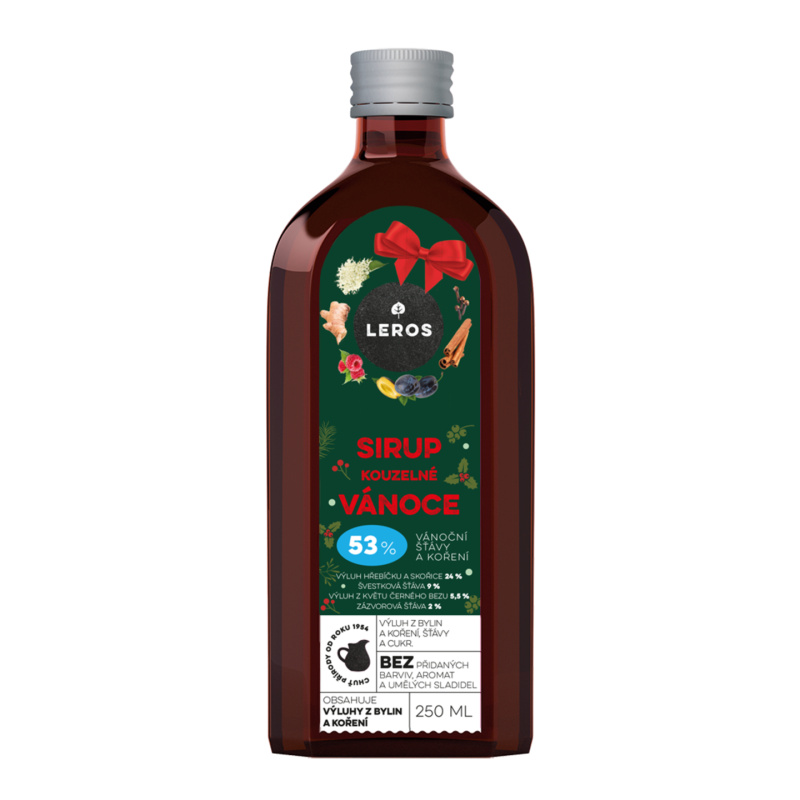 LEROS Sirup kouzelné Vánoce 250 ml