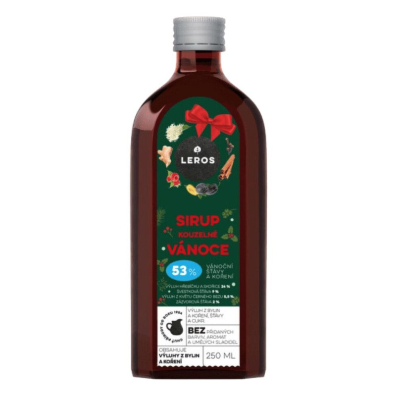 LEROS Sirup kouzelné Vánoce 250 ml