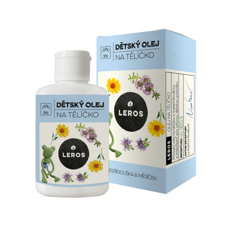 LEROS Dětský olej na tělíčko 100 ml