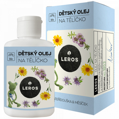 LEROS Dětský olej na tělíčko 100 ml