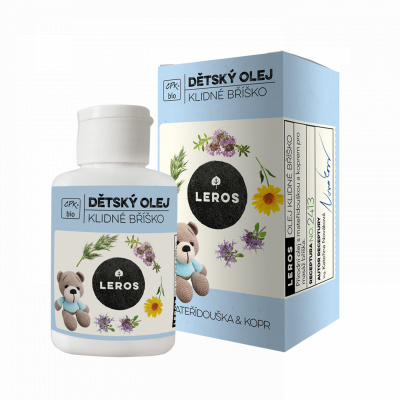 LEROS Dětský olej klidné bříško 60 ml