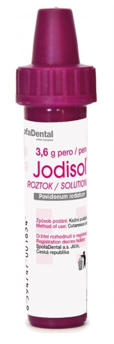 Jodisol 3.6g roztok