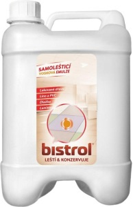 Bistrol samolešticí vosková emulze na podlahy - 5 l
