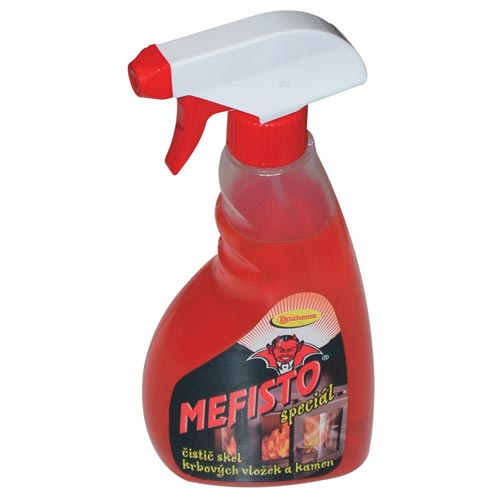 Mefisto Čisticí gel na krbová skla, nářadí a grily 500 ml