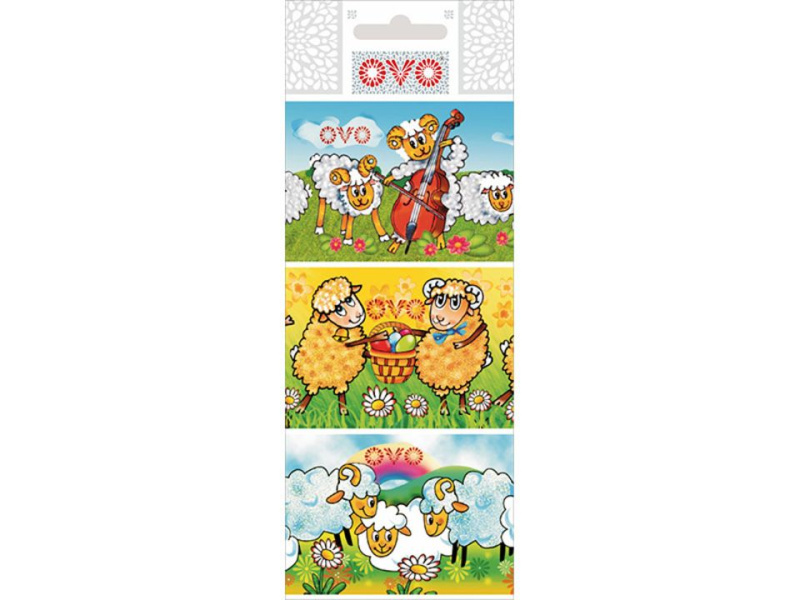 OVO smršťovací košilky (9ks/bli) beránci