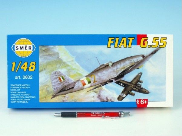 Směr Model letadlo Fiat G 55 stavebnice letadla 1:48