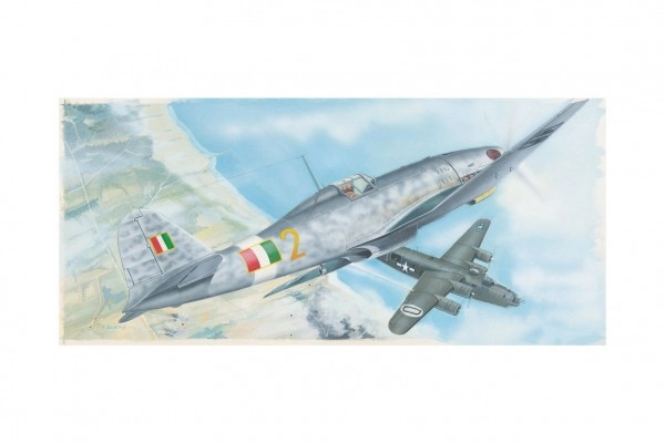 Směr Model letadlo Fiat G 55 stavebnice letadla 1:48