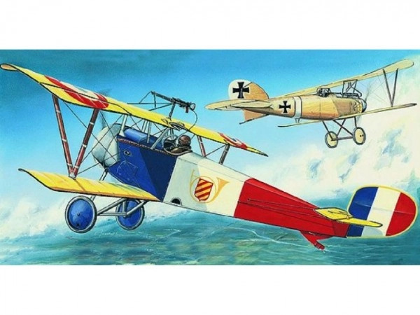 Směr Model Nieuport Bebe 12,9x16,2cm v krabici 31x13,5x3,5cm 11:16