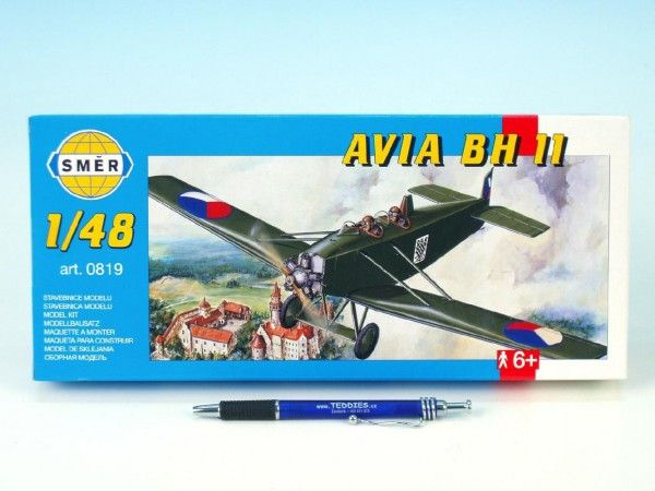 Směr Model Avia BH 11 13,2x19,4cm v krabici 31x13,5x3,5cm 1:48