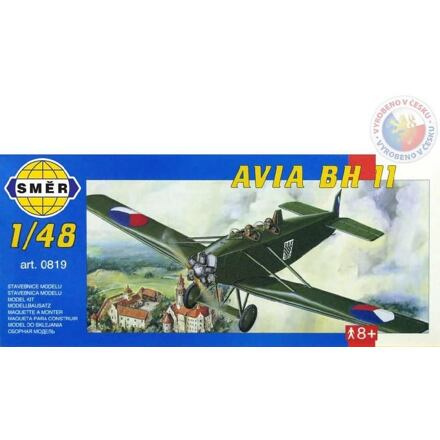 Směr Model Avia BH 11 13,2x19,4cm v krabici 31x13,5x3,5cm 1:48
