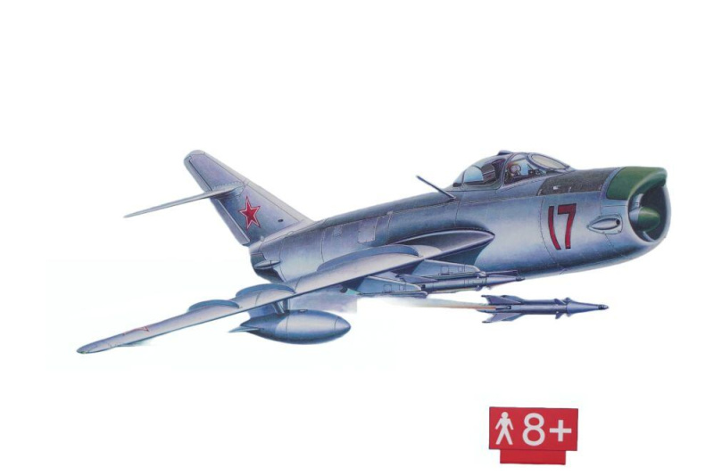 Směr Model letadla MiG 17PF PFU Lim6M 1:48