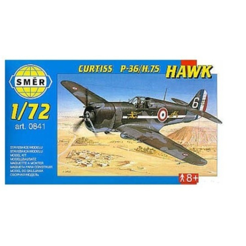 Model Curtiss P-36/H.75 Hawk 1:72