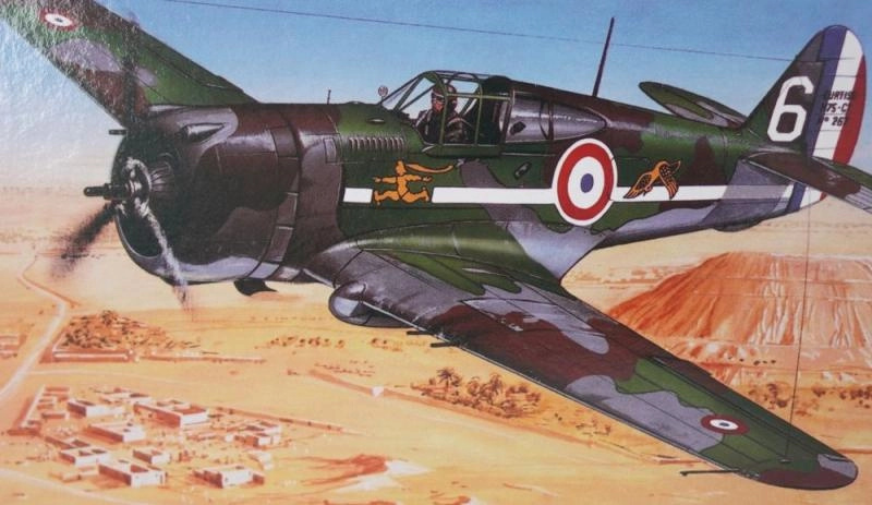 Model Curtiss P-36/H.75 Hawk 1:72