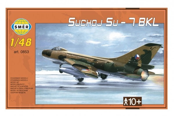 Směr Model Suchoj SU 7 BKL v krabici 35x22x5cm 1:48