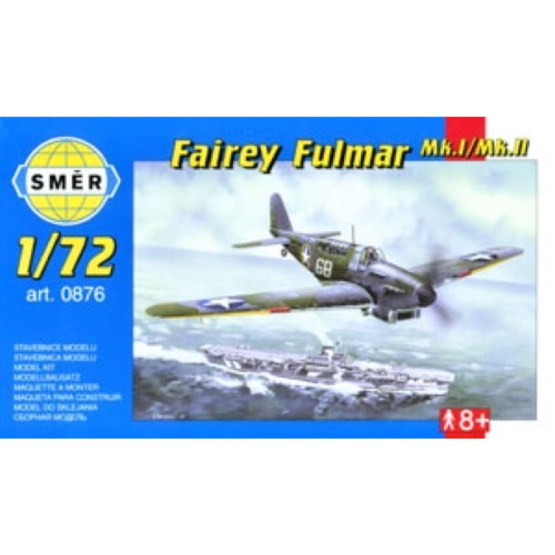 Směr Letadlo Fairey Fulmar Mk.I II 1:72