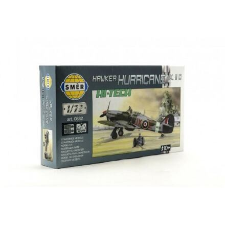 Směr Model Hawker Hurricane MK.II HI TECH 16,9x13,6cm v krabici 25x14,5x4 1:72